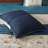 Embroidered 7 Piece Comforter Set Navy