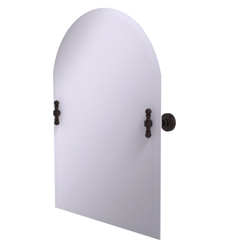 Miroir d'appoint Retro Wave, Bronze antique