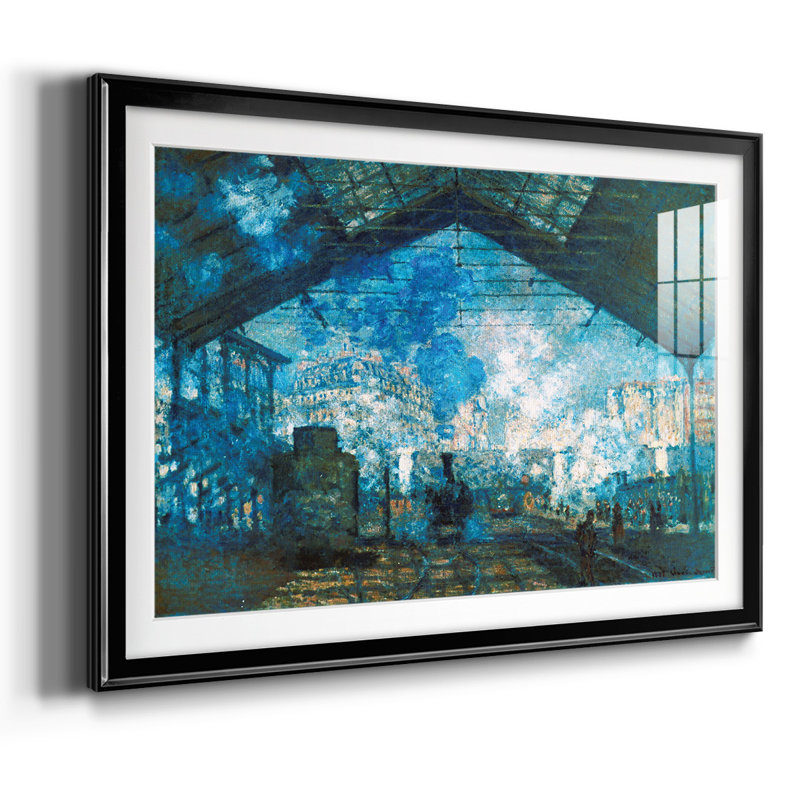 The Station Saint, H 19 po x l 27 po x P 1,5 po, Noir