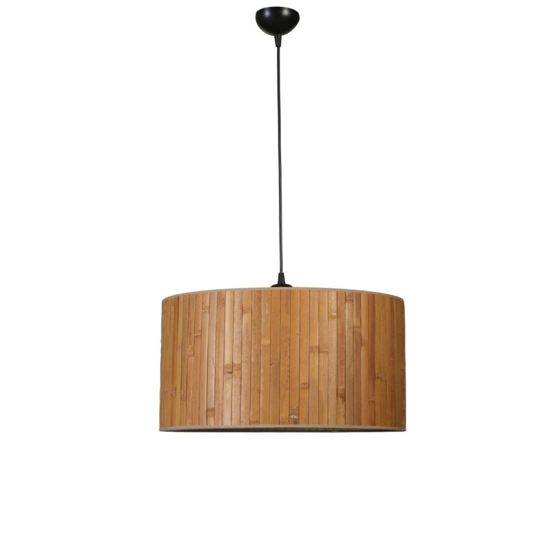 Chandle Chandelier, Walnut/Black