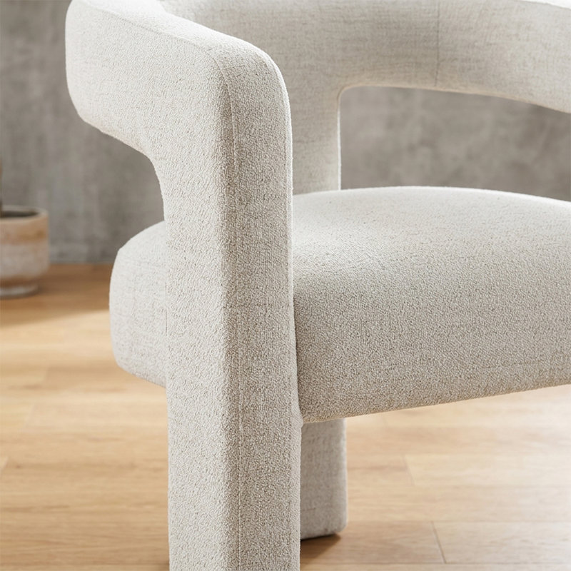 Ensemble de 2 chaises d'appoint Loma Boucle