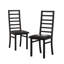 Ensemble de 2 chaises de salle à manger en métal avec pieds en acier-2068780221-2068780220