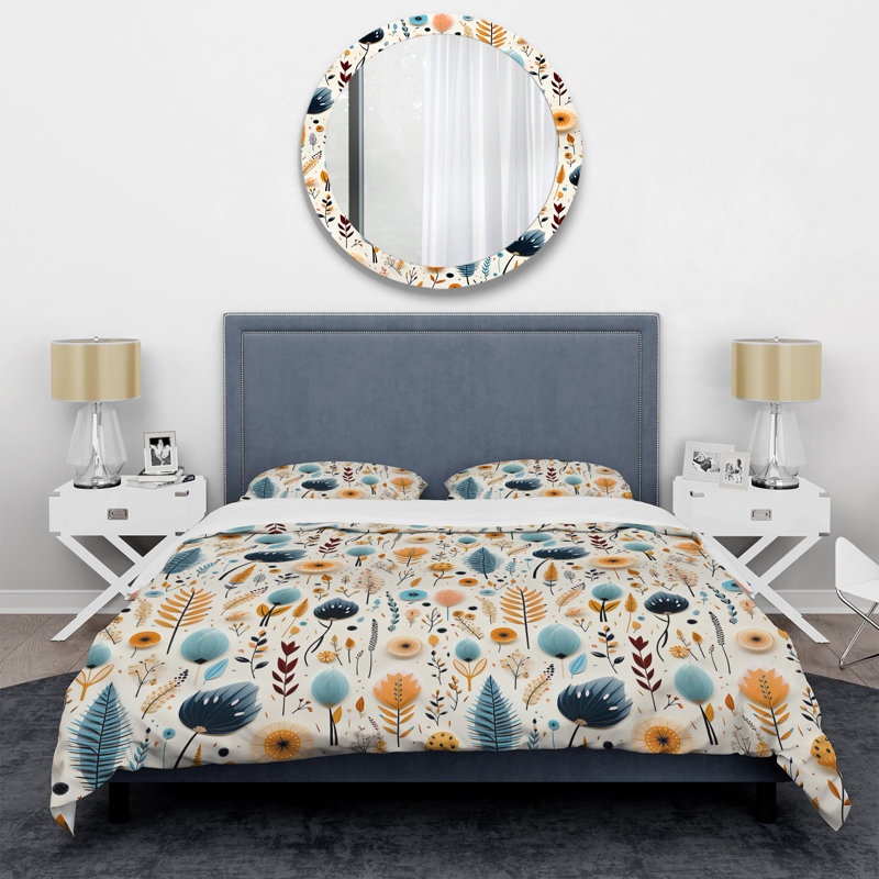 Ensemble de housse de couette éclectique Beho Plants Boho Eclectic Whimsy II