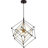 Cabela 6 - Light Dimmable Geometric Chandelier