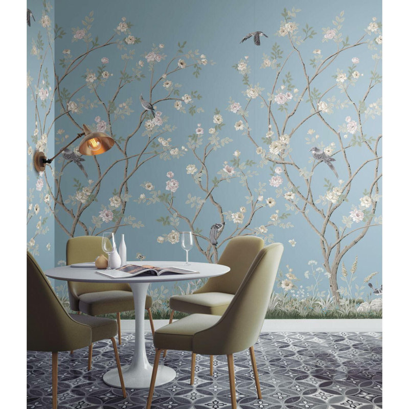 Panneau mural L 10,2 po x l 66,5 po, Bleu clair