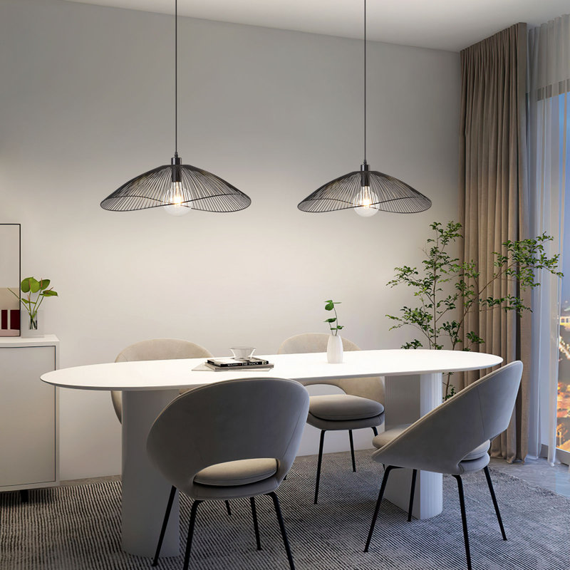 Skookum 1 - Light Black Single Pendant, 140" H x 65" W x 65" D