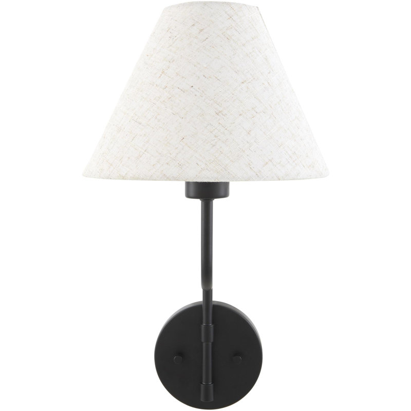 The Chet Wall Sconce, Matte Black
