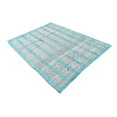 Tapis turquoise Murry
