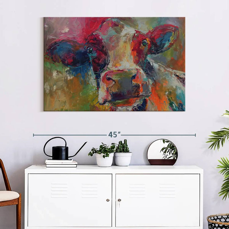 Cow VIII, 26" H x 39" W