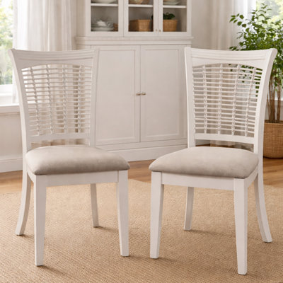 Chaise d'appoint blanche Hartling