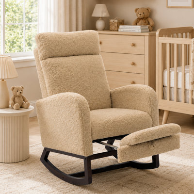 Teedy Rocking Chair with Footrest
