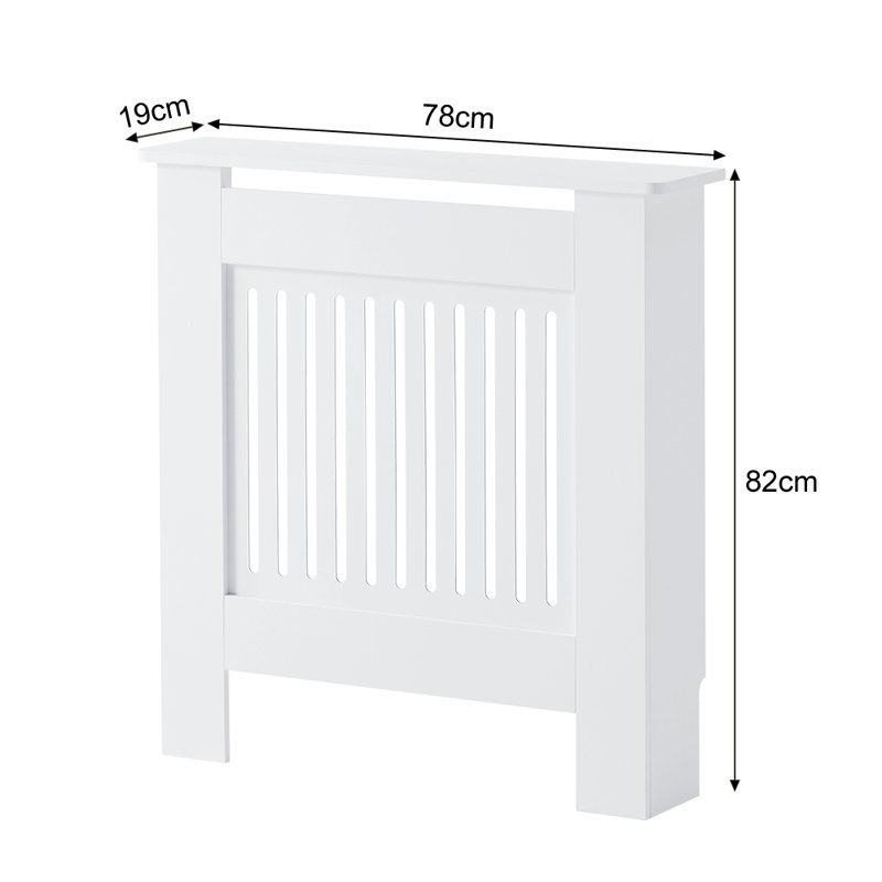 Fia Radiator Cover, 82cm H x 78cm W x 19cm D