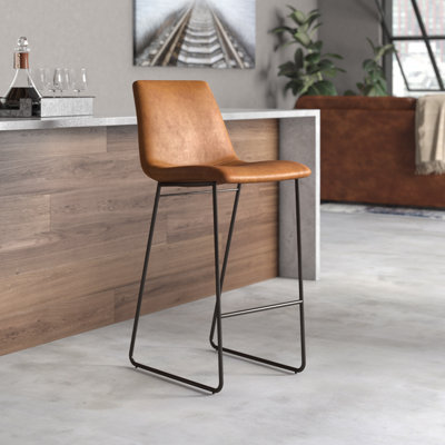 Monte Sereno Upholstered Molded Barstool