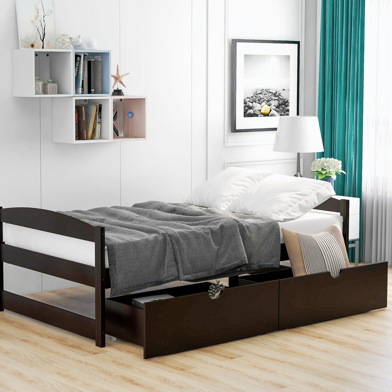 Eleanora Daybed, Espresso with Drawers    