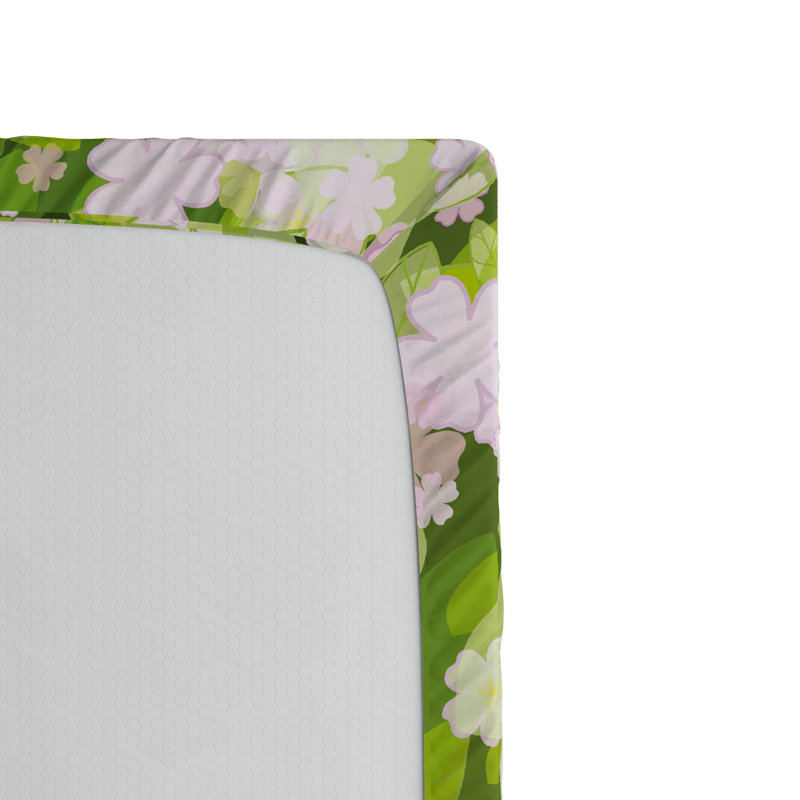 Drap-housse floral, Drap-housse simple TG