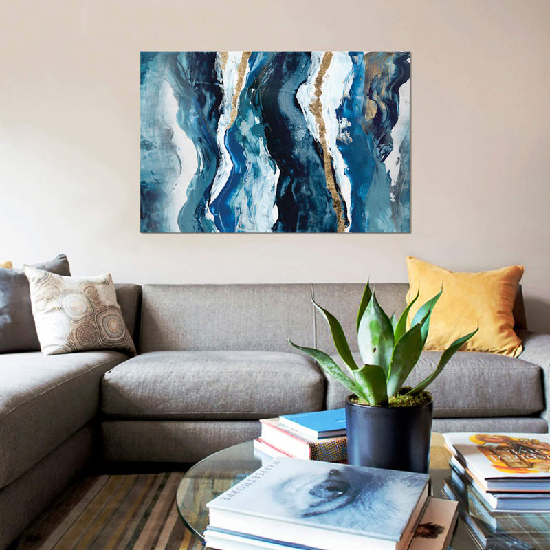 «Effectus II» par Isabelle Z - reproduction d'art sur toile tendue, H 18 po x l 26 po, Toile tendue, Sans cadre