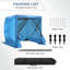 Tente de pavillon de camping 6x6FT-105122759
