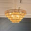 Lustre moderne 24 po en corde de chanvre tissé 5 couches
