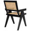 Chaise avec accoudoirs en bois massif Jude-48146673