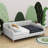 Upholstered Daybed With 4 Support Legs-1577715268-1577715269