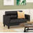 Tuskegee 54.1'' Faux Leather Loveseat-1349351242