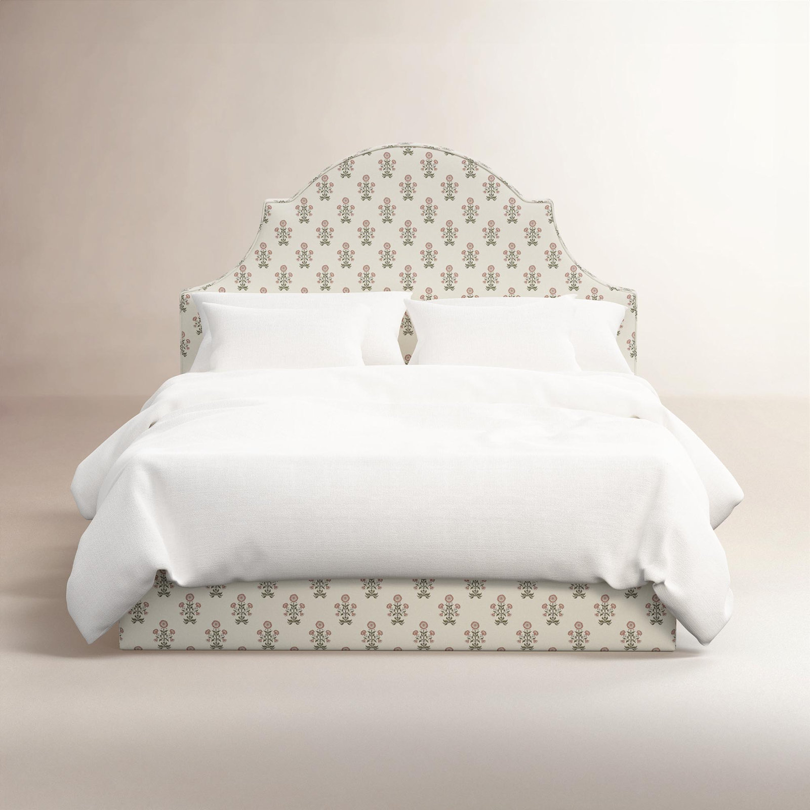 Hadley Arched Bed, Queen, Cappy Floral Mauve