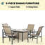 Ensemble de mobilier de patio extérieur