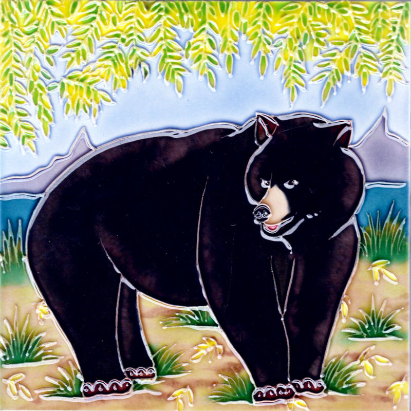 Plaque de cuisson murale Bear and Tree