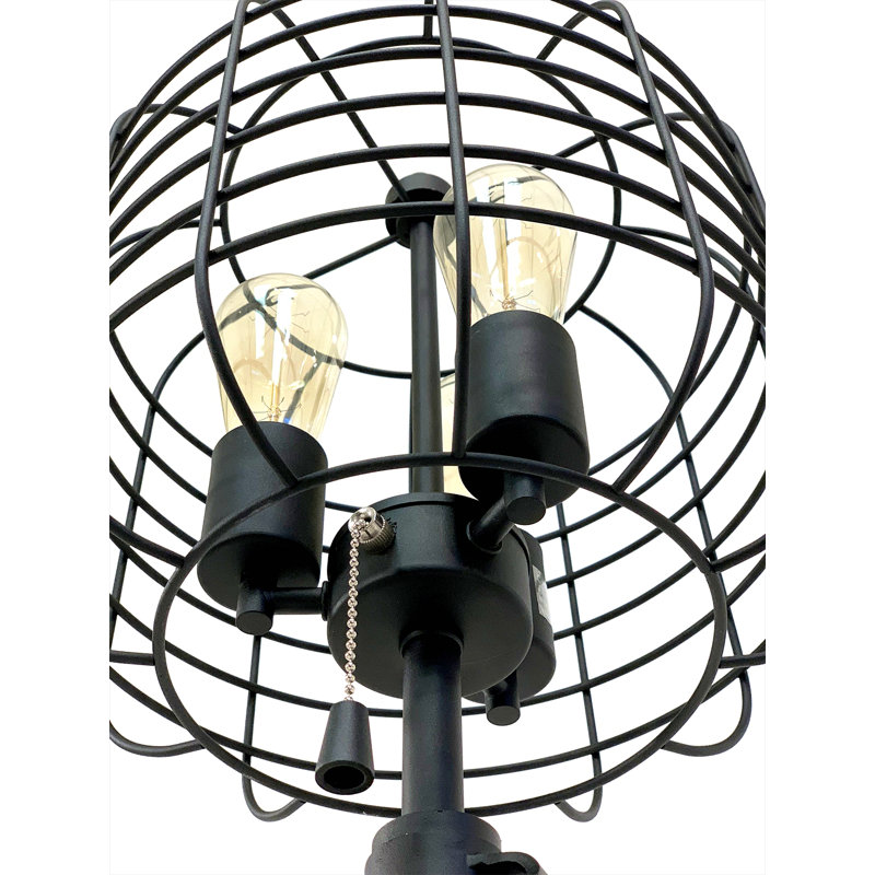 Lampe sur pied industrielle 65 po H 65 po avec ampoule Edison (1 pièce / pièce)