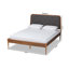 Lit plateforme tapissier Alexsi-1112148678