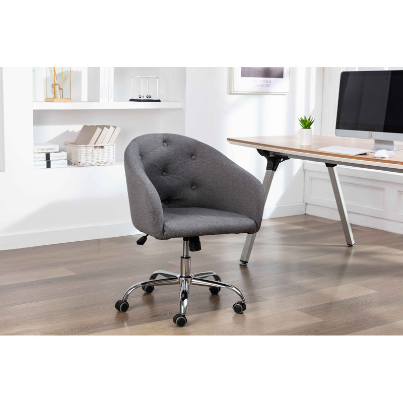 Chaise de travail Fem, Gris foncé