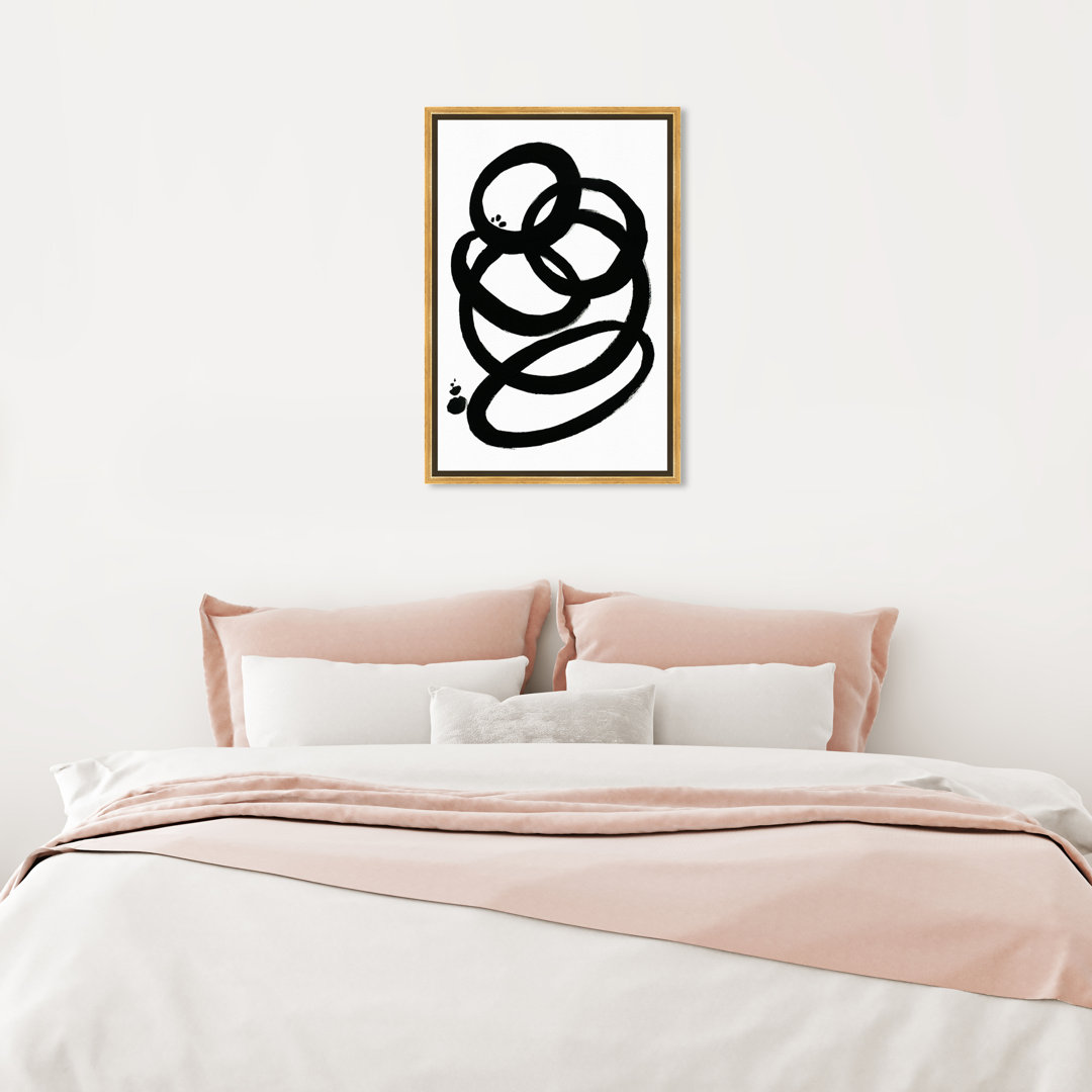 " Abstract Formas II, Modern & Contemporary Black " by Oliver Gal Orren Ellis 