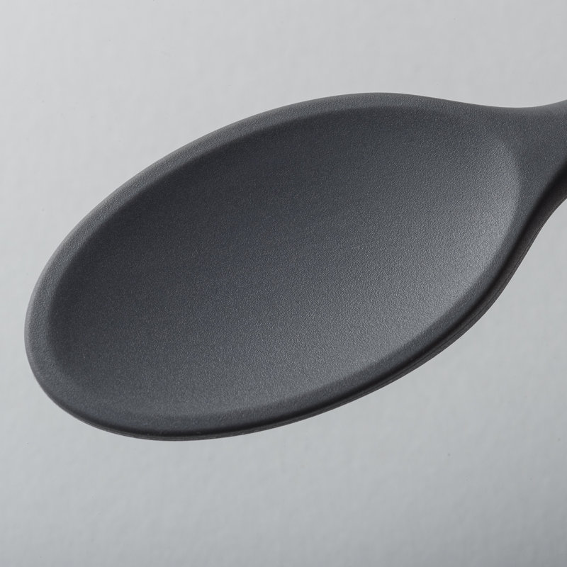 Zeal Cooking Spoon, Dark Grey