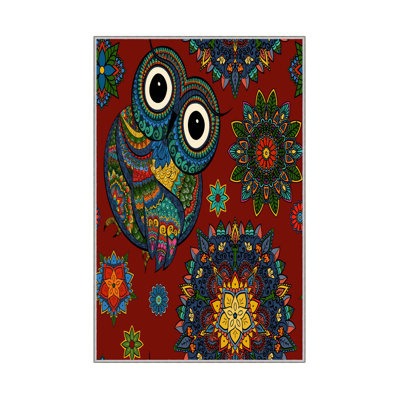 Tapis d'entrée de qualité supérieure, 31,5 po x 59,1 po | 100% polyester, hauteur des poils de 0,4 po, antibactérien et envers en PVC antidérapant | Conception tissée avec impression numérique 3D, lavable à la machine, idéale pour la décoration intérieure et les vestibules