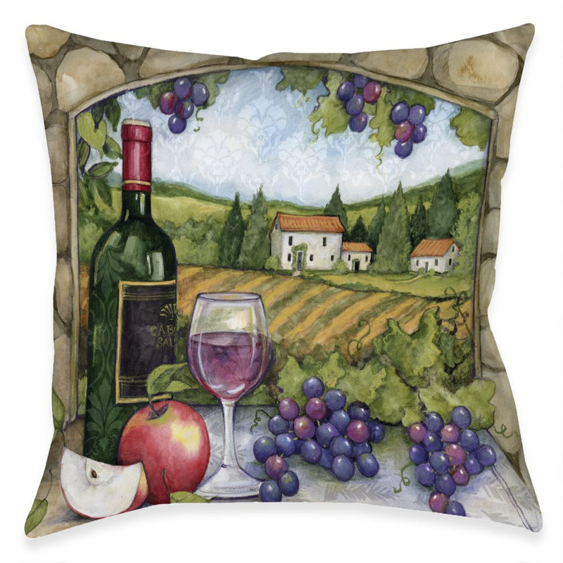 Coussin d'intérieur Vineyard Views