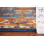Tapis bleu traditionnel indien 3x5
