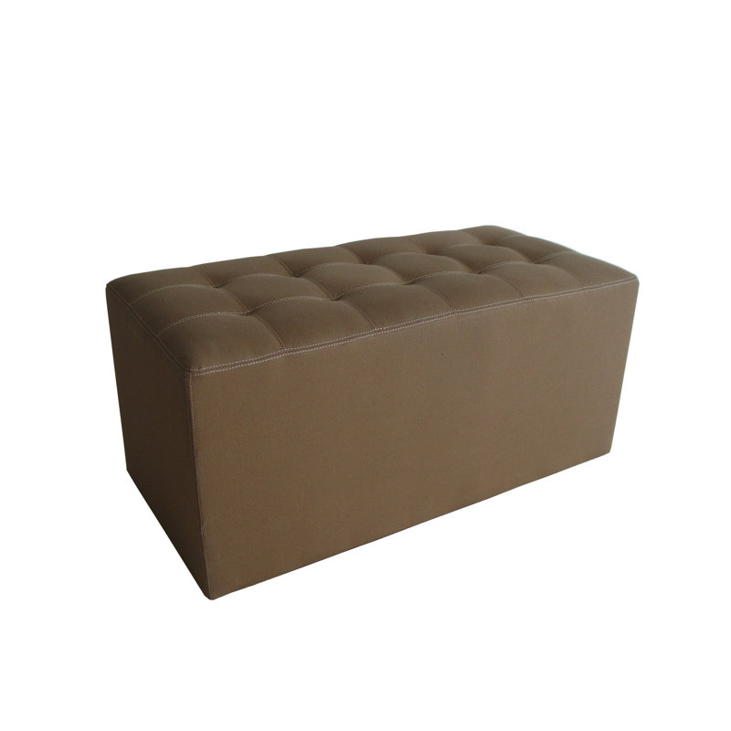 Myrene Faux Leather Upholstered Bench