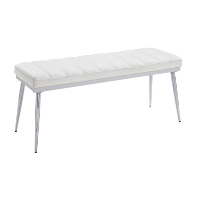 Visalia Upholstered Bench -  Orren Ellis, 1BCEA3CD35294D548402CBCFD7AF2E8C