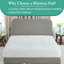 Surmatelas rafraîchissant, surmatelas matelassé à 3 zones, surmatelas moelleux antidérapant, matelas à poches profondes pour matelas de 8 à 20 pouces-2135870309