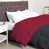 Burgundy/Dark Gray