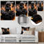 Chic noir mode Deep Grace - art mural en métal Dior-101154591