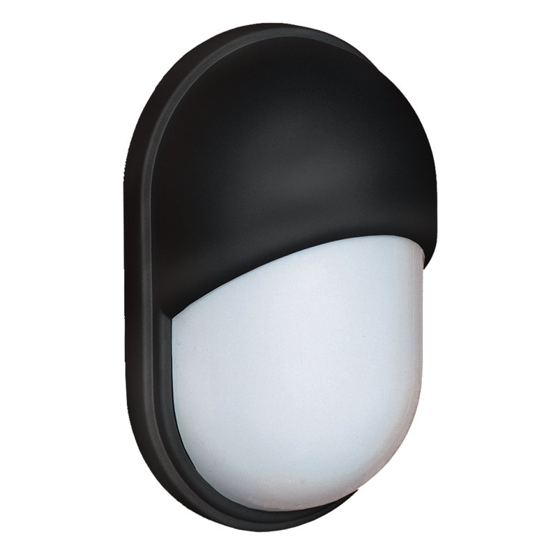 Luminaire d'extérieur à cloison Donnie, Noir