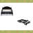 Twin Size Race Car-Shaped Platform Bed With Wheels,-1717104491