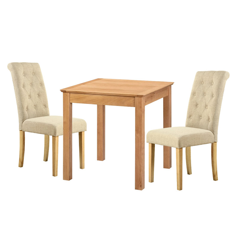 Middlebury 2 - Person Solid Oak Dining Set