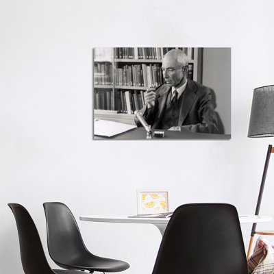J. Robert Oppenheimer, reproduction d'art sur toile tendue