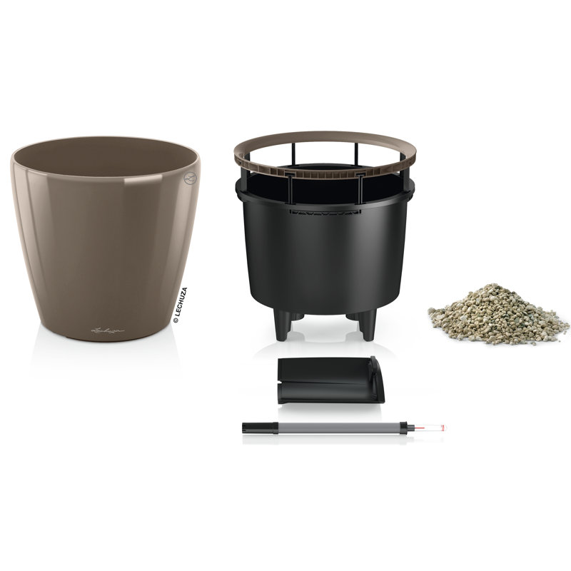 Classico Pot Planter, Taupe