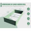 Lit de jardin surélevé galvanisé 6X3X1.5Ft-1554936856-1554936859