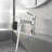 Single-Hole Single-handle Bathroom Faucet with Drain Assembly-87349272