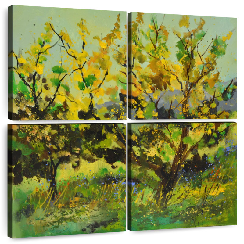Arbres d'été Avery, H 74 po x l 74 po
