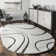 Lantilly Modern Performance Shag Beige Rug